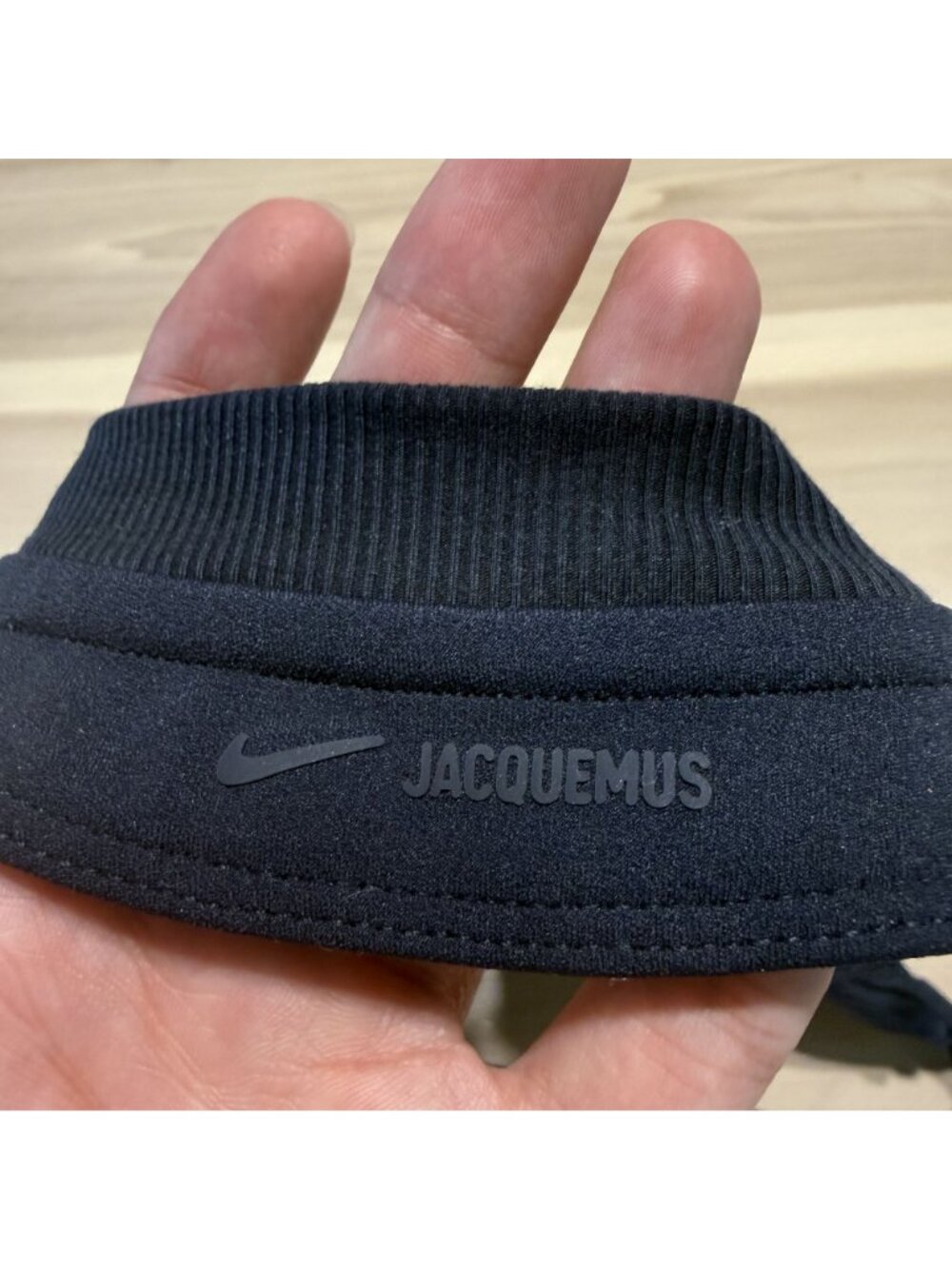 Nike X Jacquemus Dark Obsidian Black Halter Top Women's Size Medium M - Picture 6 of 6